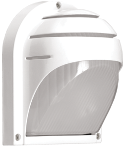 Светильник НПП2501 ресничка 60Вт IP54 белый IEK