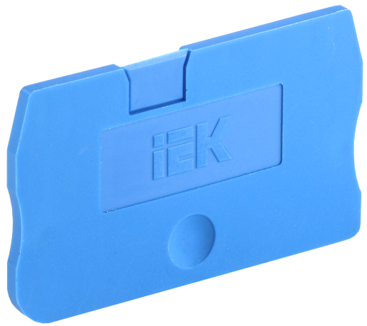Заглушка для КПИ 2в-1,5/2,5 синяя IEK