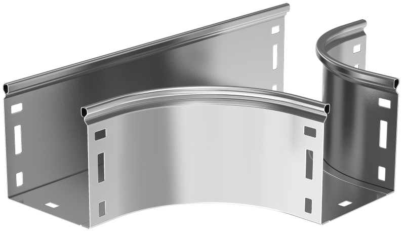 Разветвитель Т-образный плавный (тип Г01) ESCA 100х100мм IEK
