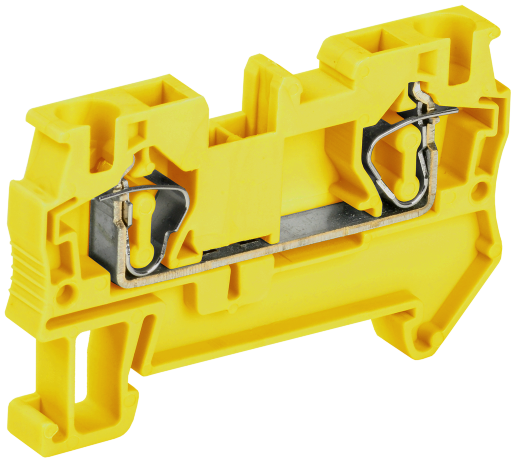 Клемма пружинная КПИ 2в-4 41А желтая IEK