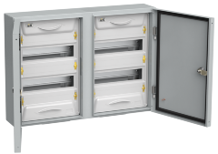 Корпус металлический распределительный ЩРн-2х24з-1 IP54 UNIVERSAL IEK