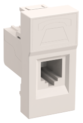 Розетка информационная РКИ-10-00-П RJ-45 UTP кат.5e (на 1 модуль) ПРАЙМЕР белая IEK
