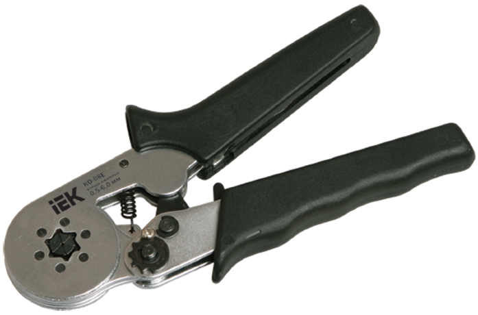 Клещи обжимные КО-08Е 0,5-6,0мм2 (шестигранник) IEK