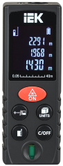 Дальномер лазерный DM40 PROFESSIONAL IEK