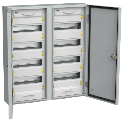 Корпус металлический распределительный ЩРн-2х48з-1 IP54 UNIVERSAL IEK