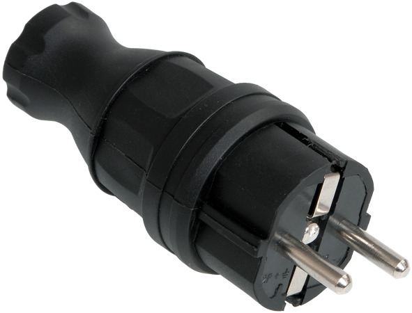 Вилка прямая ВБп3-1-0м IP44 ОМЕГА IEK