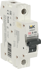 ARMAT Автоматический выключатель M06N 1P B 40А IEK