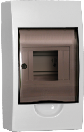 Бокс ЩРН-Пк-4 модуля навесной пластик IP41 IEK