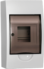 Бокс ЩРН-Пк-4 модуля навесной пластик IP41 IEK