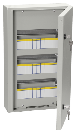 Корпус металлический распределительный ЩРн-36з-0 У2 IP54 IEK