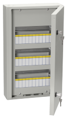Корпус металлический распределительный ЩРн-36з-0 У2 IP54 IEK