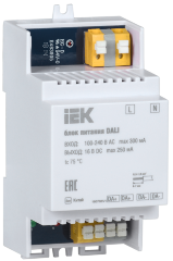 Блок питания DALI 250мА на DIN-рейку IEK