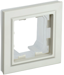 BRITE Рамка 1-местная IP44Р У-1-БрКр-44 бежевый IEK