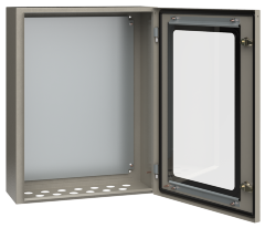 Корпус металлический ЩМП-3-0 У2 IP54 с прозрачной дверцей IEK