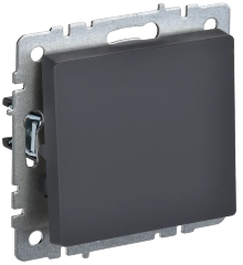 BRITE Выключатель 1-клавишный 10А ВС10-1-0-БрБ белый IEK