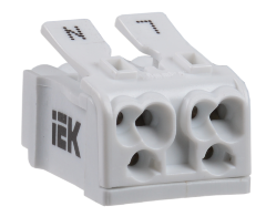 Клемма пружинная соединительная КСП2-L+N IEK