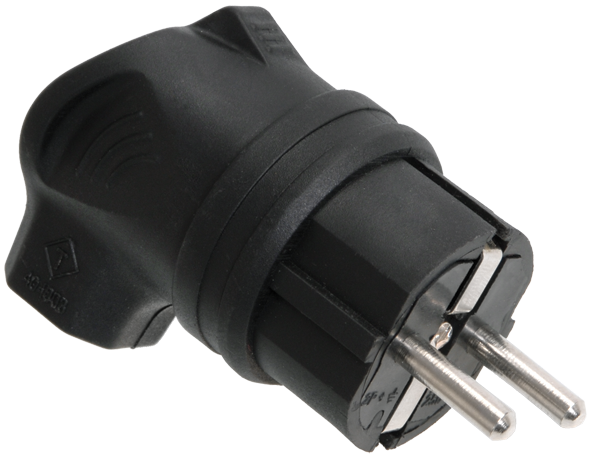 Вилка с боковым вводом ВБу3-1-0м IP44 ОМЕГА IEK