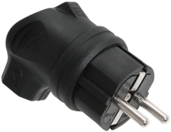 Вилка с боковым вводом ВБу3-1-0м IP44 ОМЕГА IEK