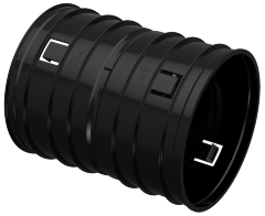 Муфта соединительная для двустенной трубы d=160мм IEK