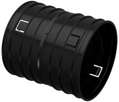 Муфта соединительная для двустенной трубы d=200мм IEK