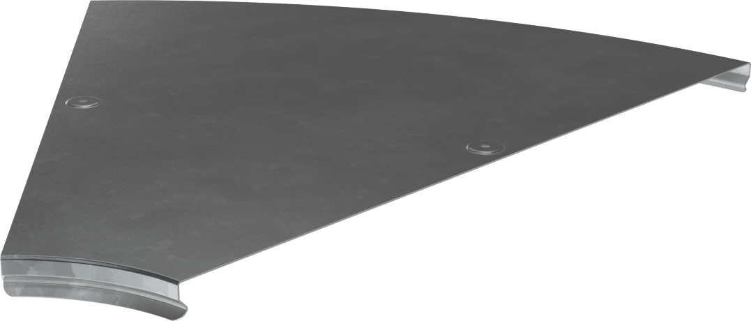 Крышка поворота плавного 45град (тип Г01) ESCA 600мм HDZ IEK