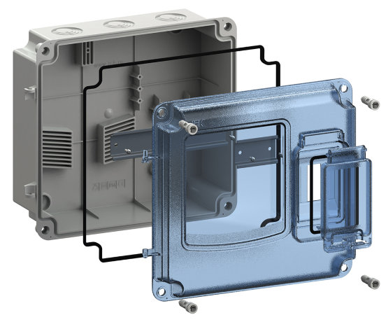 Корпус пластиковый ЩУРн-П 1/3 IP66 PC IEK