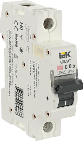 ARMAT Автоматический выключатель M06N 1P C 0,5А IEK