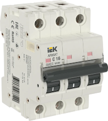 ARMAT Автоматический выключатель M06N 3P C 16А IEK