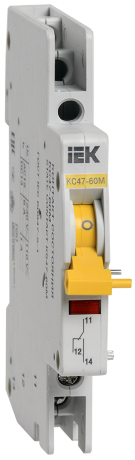 Контакт состояния КС47-60М на DIN-рейку для ВА47-60M IEK