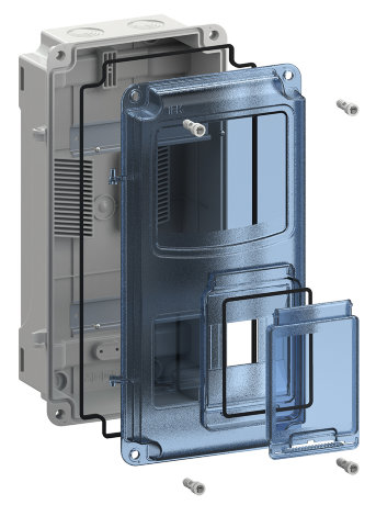 Корпус пластиковый ЩУРн-П 1/8 IP66 PC IEK