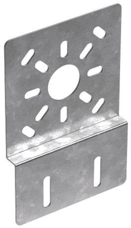 Пластина монтажная вертикальная 110х180мм IEK