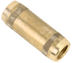 Муфта соединительная d=14мм латунь IEK