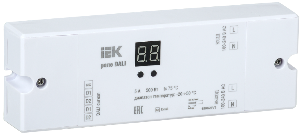 Реле DALI 500Вт (1 контакт) 230В IEK