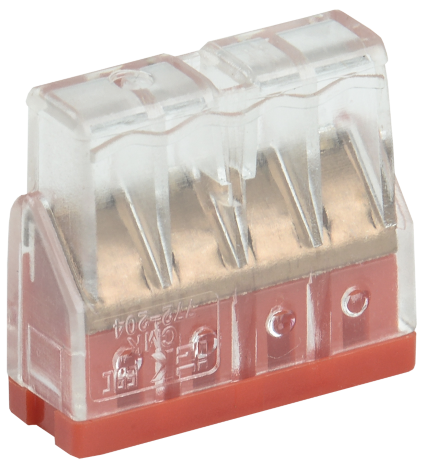 Строительно-монтажная клемма СМК 772-204 компактная IEK