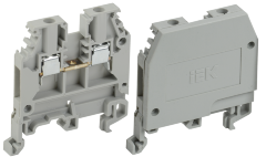 Зажим наборный ЗНИ-2,5мм2 (JXB24А) серый IEK