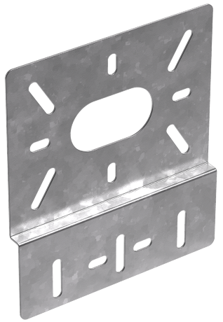 Пластина монтажная вертикальная 157х180мм IEK