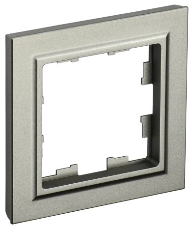 BRITE Рамка 1-местная РУ-1-БрШ шампань IEK