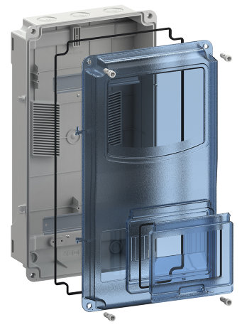 Корпус пластиковый ЩУРн-П 3/12 IP66 PC IEK