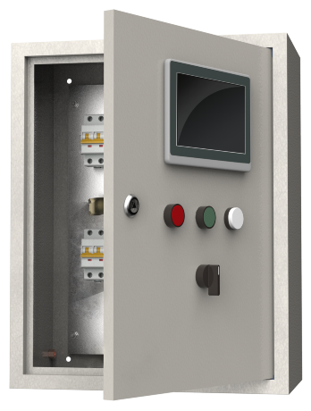 Щит управления освещением по протоколу DALI на 128 устройств IEK