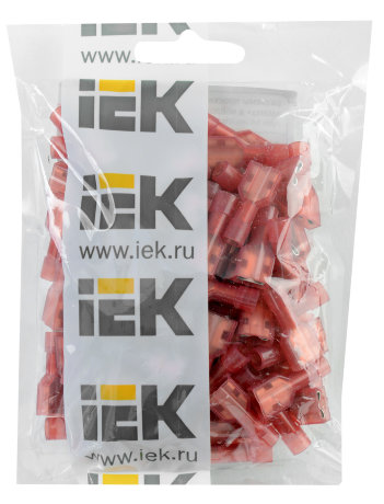 Разъем изолированный РпИм-н 1,25-7-0,8 плоский (100шт) IEK