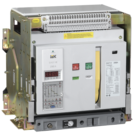 Выключатель автоматический ВА07-М комб. расц. выдвиж. 3Р 2500А 80кА IEK