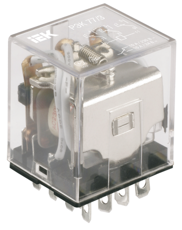 Реле промежуточное РЭК77/3(LY3) 10А 220В АC IEK