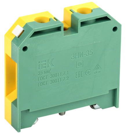 Зажим наборный ЗНИ-35PEN 35мм2 (JXB-земля) IEK