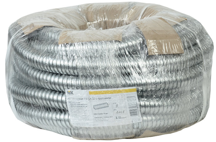 Металлорукав РЗ-ЦХ-32 с протяжкой (25м) IEK