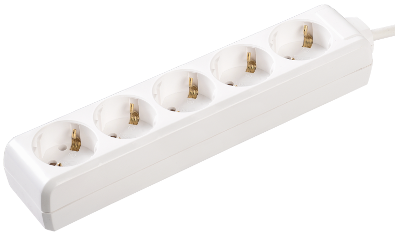 Удлинитель У05 5 мест 2P+PE/3м 3х1мм2 16А/250В IEK