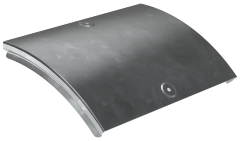 Крышка поворота плавного 45град вертикального внешнего (тип В20) ESCA 200мм HDZ IEK