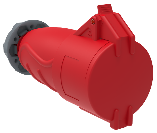 Розетка переносная ССИ-224 32А-6ч/380-415В 3Р+РЕ IP44 MAGNUM IEK