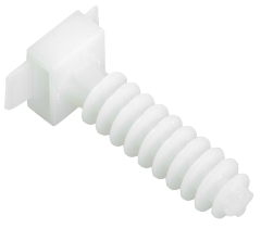 База дюбельная БД 35х10мм под хомут белая (100шт) IEK