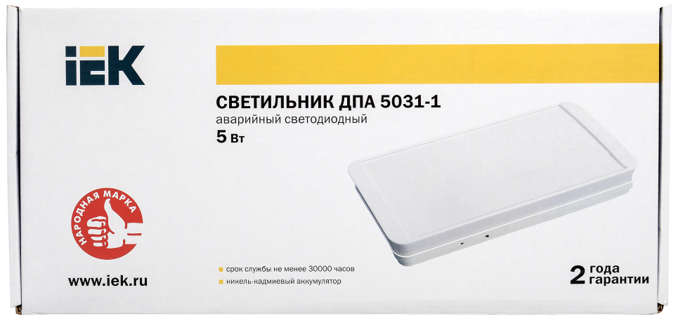 Светильник аварийный ДПА 5031-1 постоянного/непостоянного действия 24м 1ч IP20 IEK