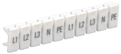 Маркеры для КПИ-1,5мм2 с символами "L1, L2, L3, N, PE" IEK